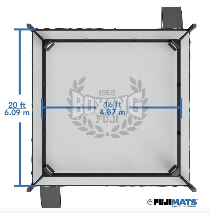 Fuji 1969 Boxing Ring Canvas - Image 3