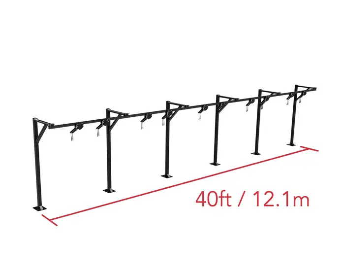 Fuji Floor Mount Trolley Rack - Image 14